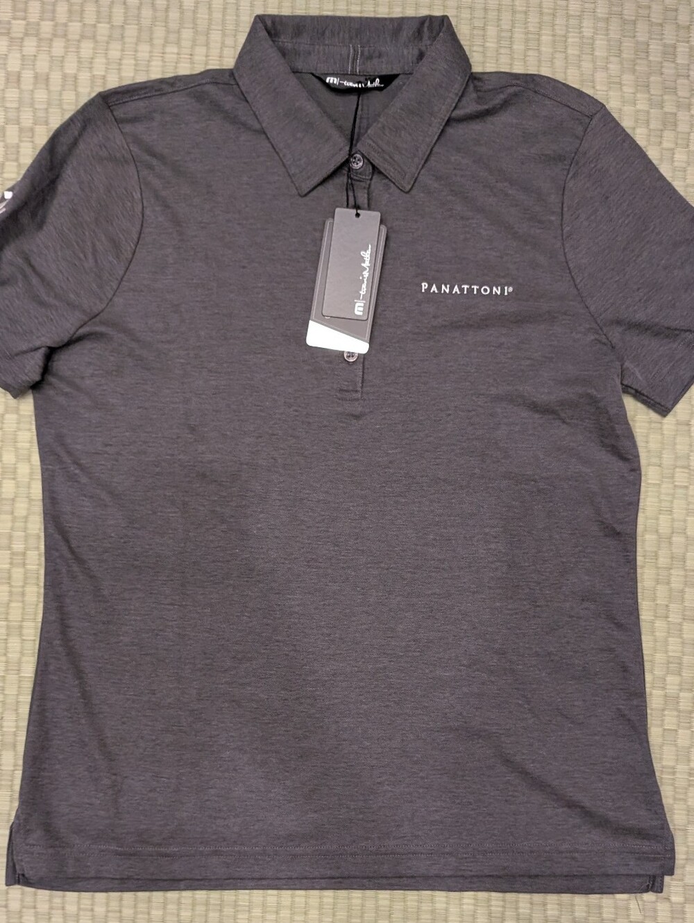 NWT Travis Mathew Oceanside Heather Polo Women's Size Large *Embroidered